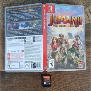 Jumanji: The Video Game (Nintendo Switch, 2019) Complete CIB - Tested